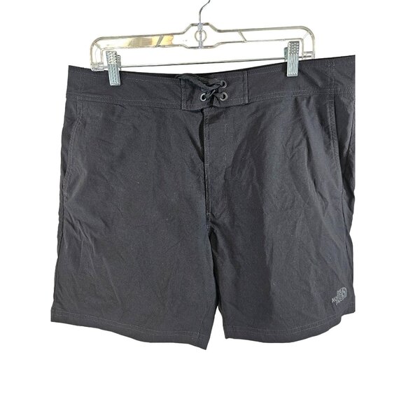 The North Face Flash Dry Black Shorts Swim Trunks Men's Size 36 - Picture 1 of 5